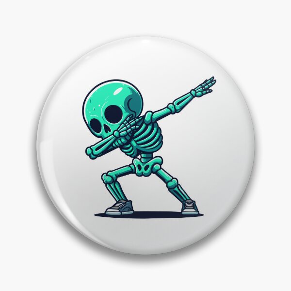 Item preview, Dabbing Green Skeleton designed and sold by Designowner.