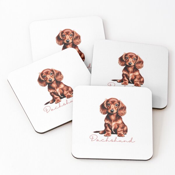 Item preview, Dachshund vintage dog brown dog mom lover vintage designed and sold by SoulfulT.