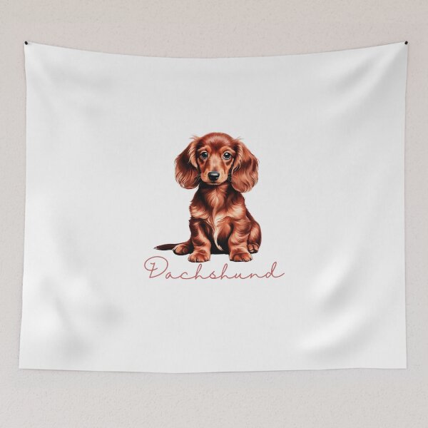 Item preview, Dachshund vintage dog brown dog mom lover vintage designed and sold by SoulfulT.