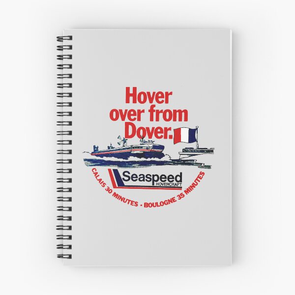 Item preview, SEASPEED HOVERCRAFT - DOVER TO FRANCE advert designed and sold by ThrowbackAds.