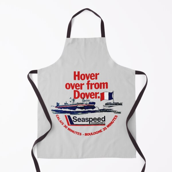 Item preview, SEASPEED HOVERCRAFT - DOVER TO FRANCE advert designed and sold by ThrowbackAds.