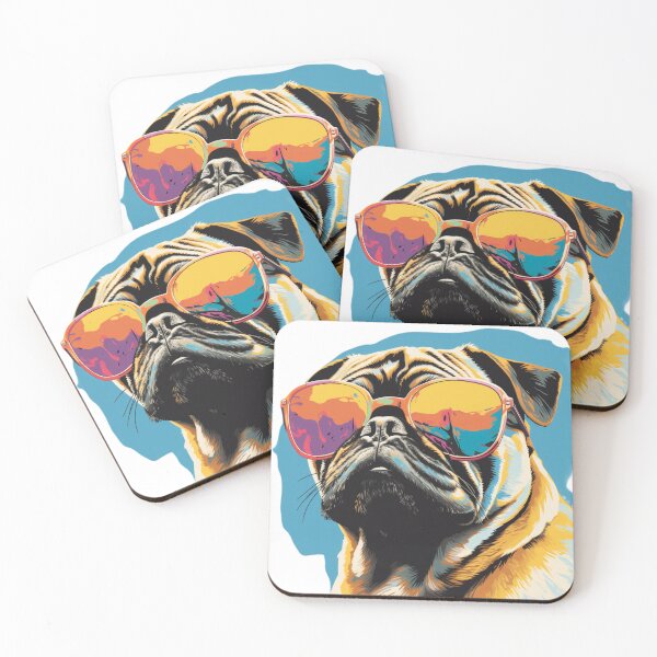 Item preview, Pug Dog Pop Art designed and sold by VivaVibeStyle.