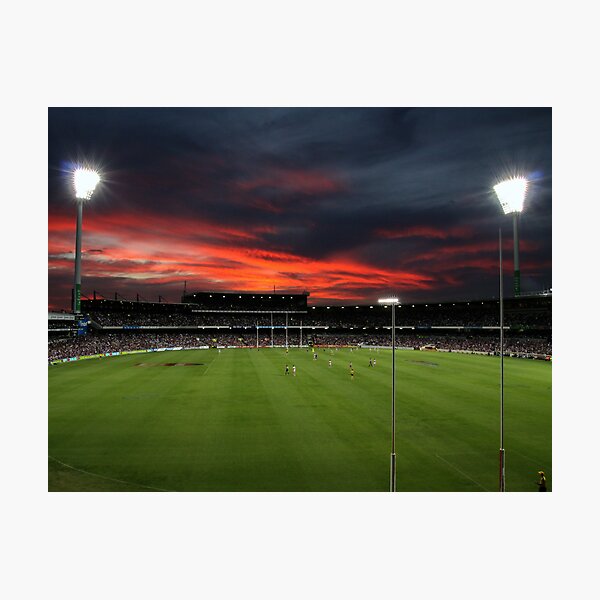 Item preview, Subiaco Oval at Sunset designed and sold by SpazzyPC.