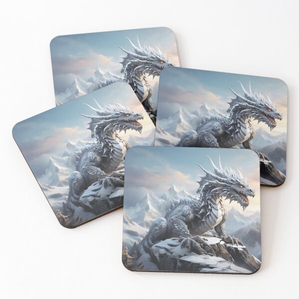 Item preview, Frostborn Majesty: The Snow Dragon's Domain designed and sold by MysticFable.
