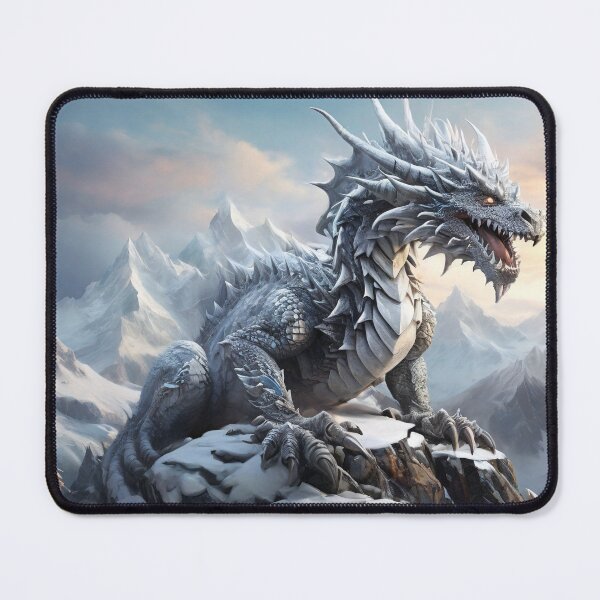 Item preview, Frostborn Majesty: The Snow Dragon's Domain designed and sold by MysticFable.
