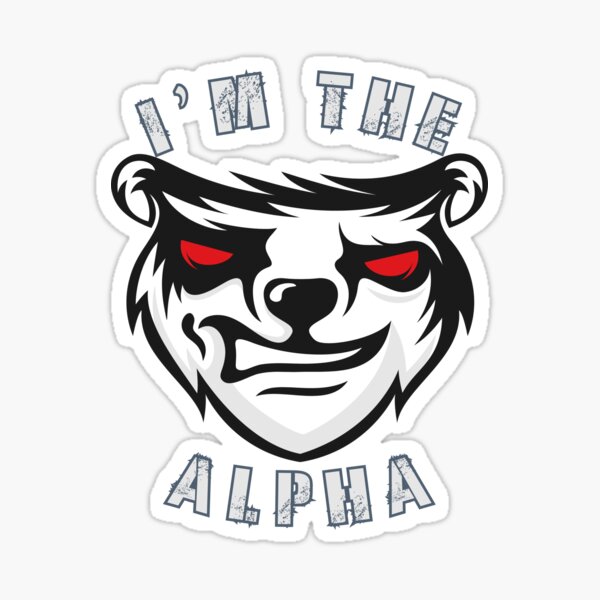 Item preview, I'm The Alpha designed and sold by Hexan.