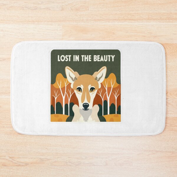 Item preview, Foxhound in Autumn Forest - Lost in the Beauty designed and sold by NiftyWrx.