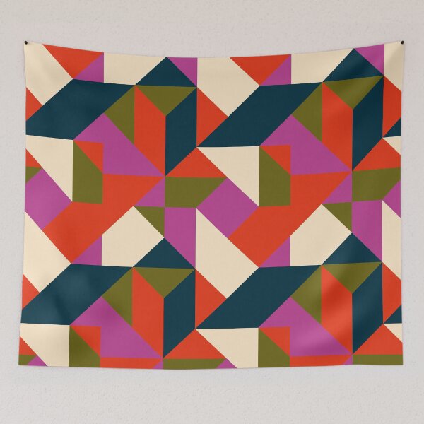 Item preview, Mid Century Angles Deep designed and sold by Inklovecassie.