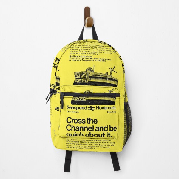 Item preview, SEASPEED HOVERCRAFT - DOVER TO FRANCE advert designed and sold by ThrowbackAds.