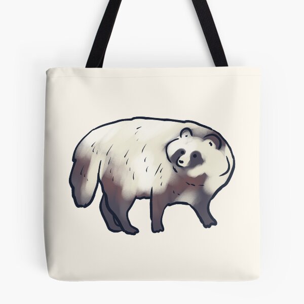 Item preview, raccoon dog art designed and sold by Mayarart.