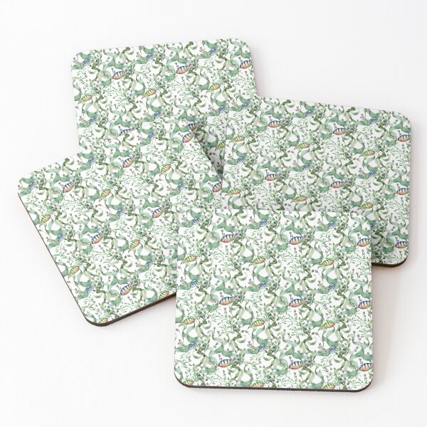 Item preview, Complicated seamless pattern of tropical fish, sea plants designed and sold by Ekalininart.