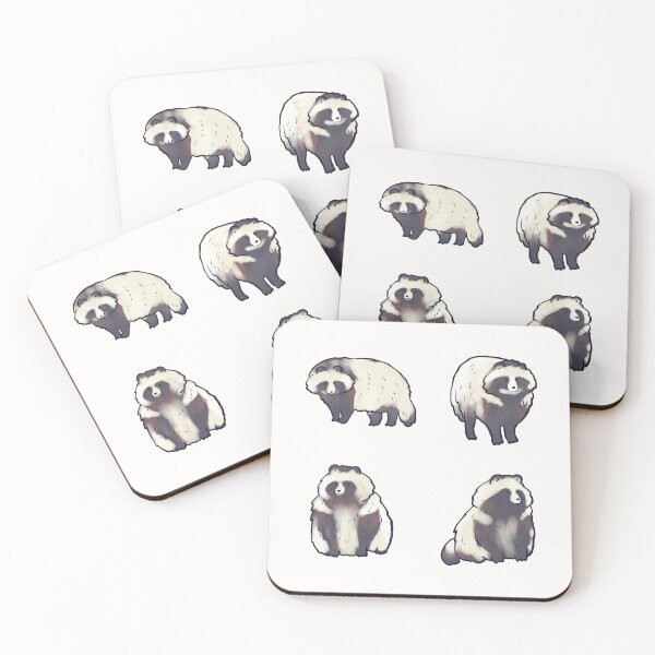 Item preview, Manada de perros mapaches designed and sold by Mayarart.