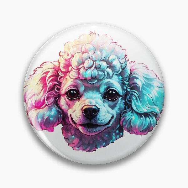 Item preview, White Poodle Face designed and sold by LevCreates.