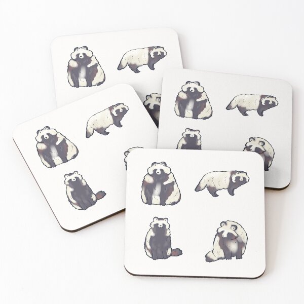 Item preview, Manada de perros mapaches designed and sold by Mayarart.