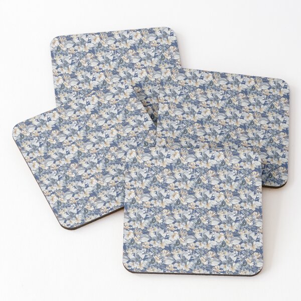 Item preview, Dark Beije Grey Flowers designed and sold by Tsveti Dinkova.