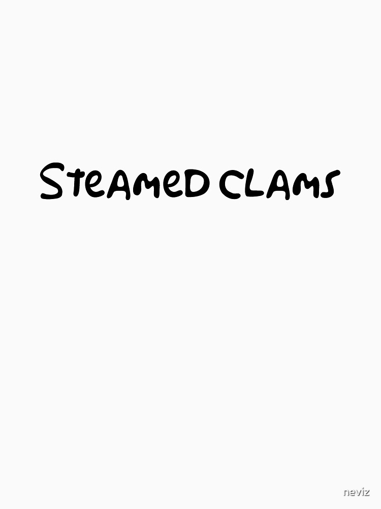 "Steamed Clams Simpsons Design" Pullover Hoodie by neviz Redbubble