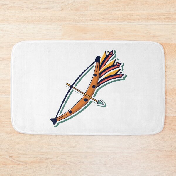 Item preview, Traditional Archery Gear Ready for the Hunt Illustration designed and sold by NiftyWrx.