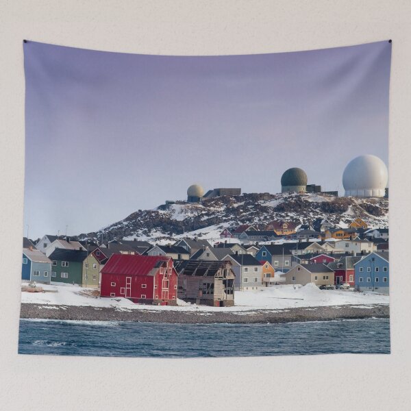 Item preview, Vardo and Globus Radar Norway designed and sold by Martyn R Arnold Fine Art Nature & Landscape Photography.