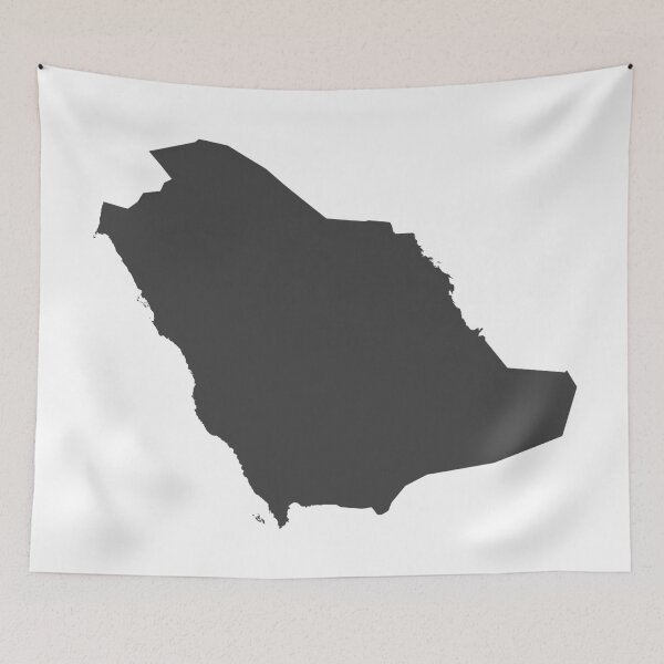Item preview, Saudi Arabia Love in Charcoal designed and sold by Maren Misner.
