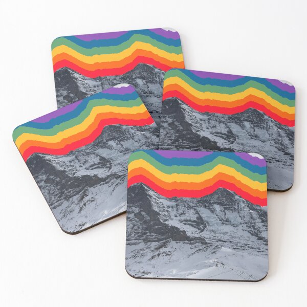 Item preview, Rainbow over Jungfraujoch designed and sold by Decomprose.