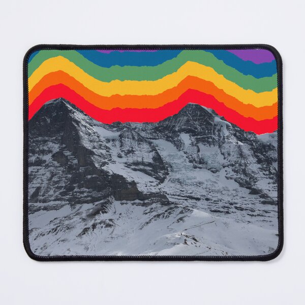 Item preview, Rainbow over Jungfraujoch designed and sold by Decomprose.