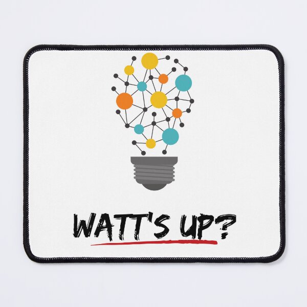 Item preview, Funny Electrician T-Shirt: Watt's Up? designed and sold by GoodTripper.