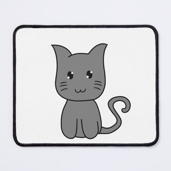 Item preview, Smiling Sitting Black Cat designed and sold by YHK13.