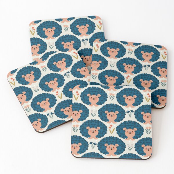 Item preview, Blue Hedgehogs  designed and sold by marialindemann.