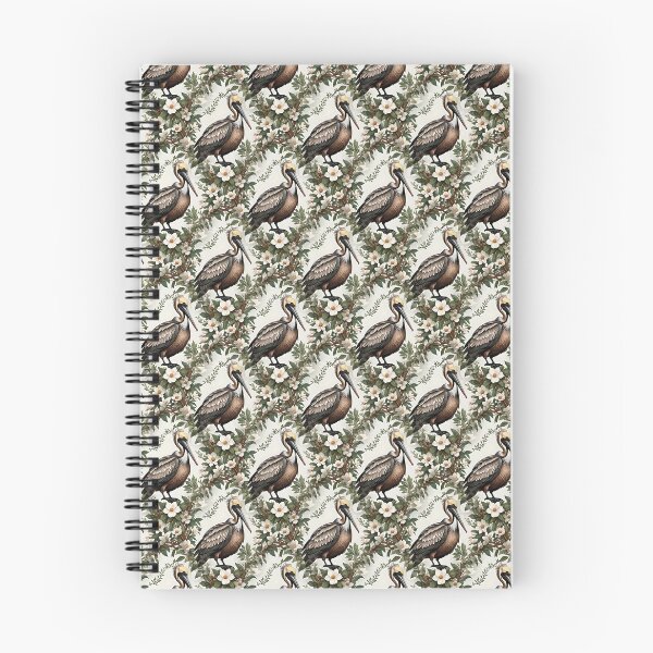 Item preview, Pelican Bird Surrounded By Magnolia Flowers designed and sold by taiche.