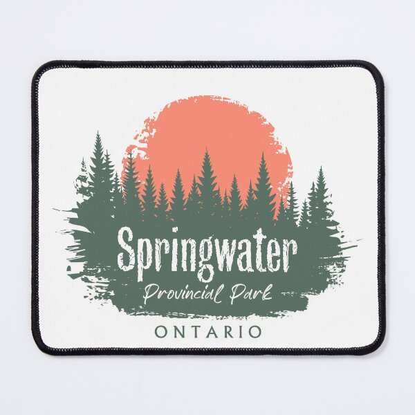 Item preview, Springwater Provincial Park Ontario Forest And Sunset designed and sold by bivenart.