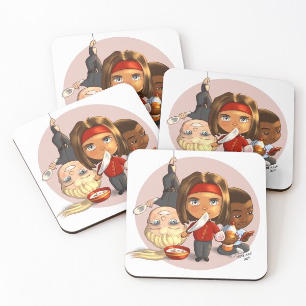 Item preview, Cute Leverage OT3 designed and sold by Florilège Art.