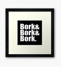 Bork Bork Bork - Swedish Chef Framed Print
