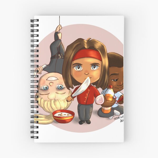 Item preview, Cute Leverage OT3 designed and sold by Florilège Art.