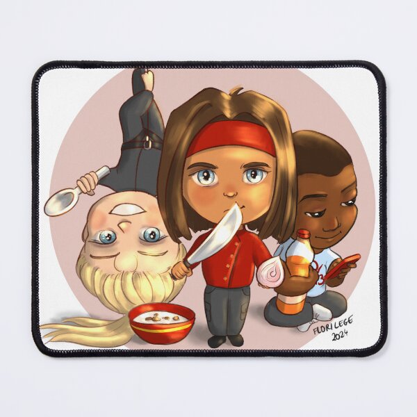 Item preview, Cute Leverage OT3 designed and sold by Florilège Art.