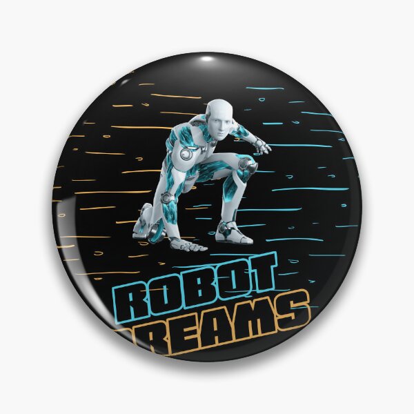 Item preview, Dreaming Dashes: Robot Dreams designed and sold by GoodTripper.
