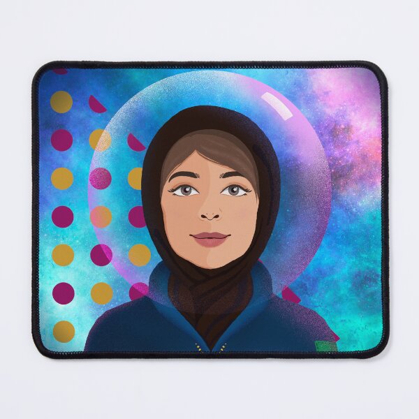 Item preview, Hijab Pop Art Collection - Space Pop designed and sold by CreatEVEdesign.