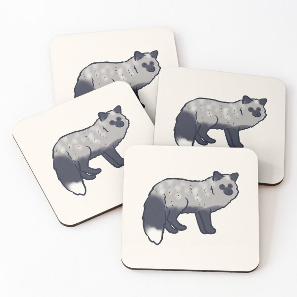 Item preview, Silver Fox illustration  designed and sold by Mayarart.