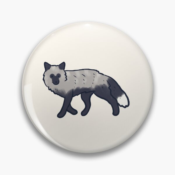 Item preview, Cute Silver Fox illustration  designed and sold by Mayarart.