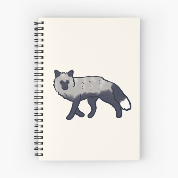 Item preview, Cute Silver Fox illustration  designed and sold by Mayarart.