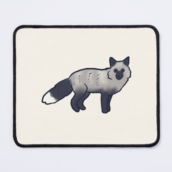 Item preview, Silver Fox illustration  designed and sold by Mayarart.