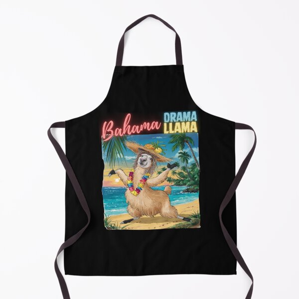 Item preview, Bahama Drama Llama designed and sold by CeeLeeGifts.