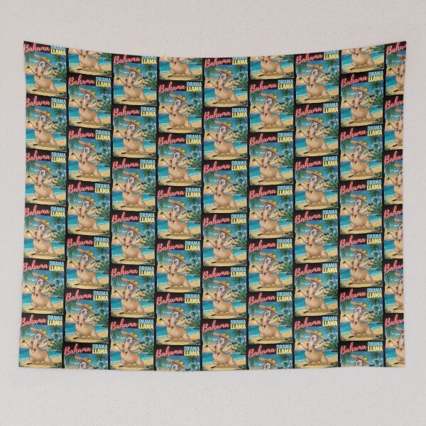 Item preview, Bahama Drama Llama designed and sold by CeeLeeGifts.