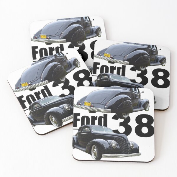 Item preview, ford 1938 hot rod deluxe coupe black designed and sold by hotrodspirit.