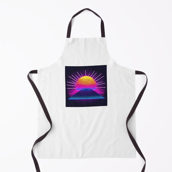 Item preview, 80's RETRO SYNTHWAVE SUN designed and sold by RETROSTORE4YOU.