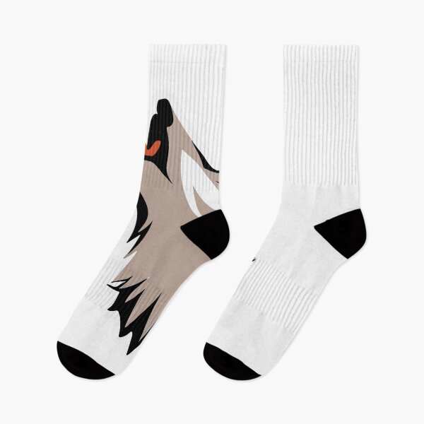Item preview, Minimalist Howling Wolf Silhouette designed and sold by NiftyWrx.