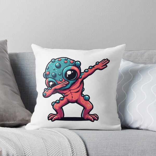 Item preview, Cosmic Dabbing Alien - Quirky Space Creature Illustration designed and sold by Designowner.