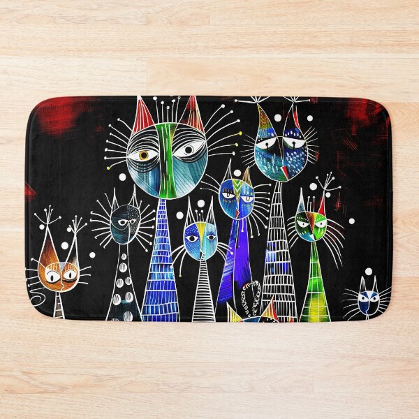 Item preview, "Whimsical Cats # 151” designed and sold by Whimsical-Fun.
