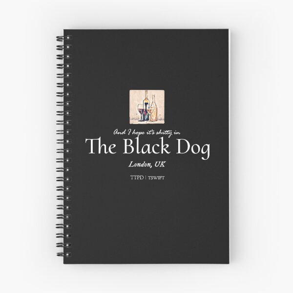 Item preview, TTPD The Black Dog Taylor Swift inspired designed and sold by Swiftness13.