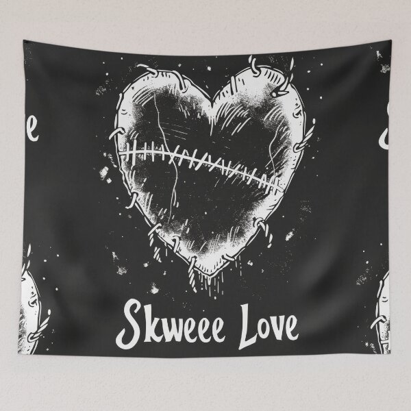 Item preview, Skweee Love: Torn Heart in Retro Gothic Style designed and sold by Piotrek0001.