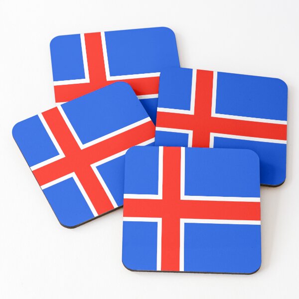 Item preview, The national flag of Iceland a island in the North Atlantic Ocean  designed and sold by Peter Etchells.